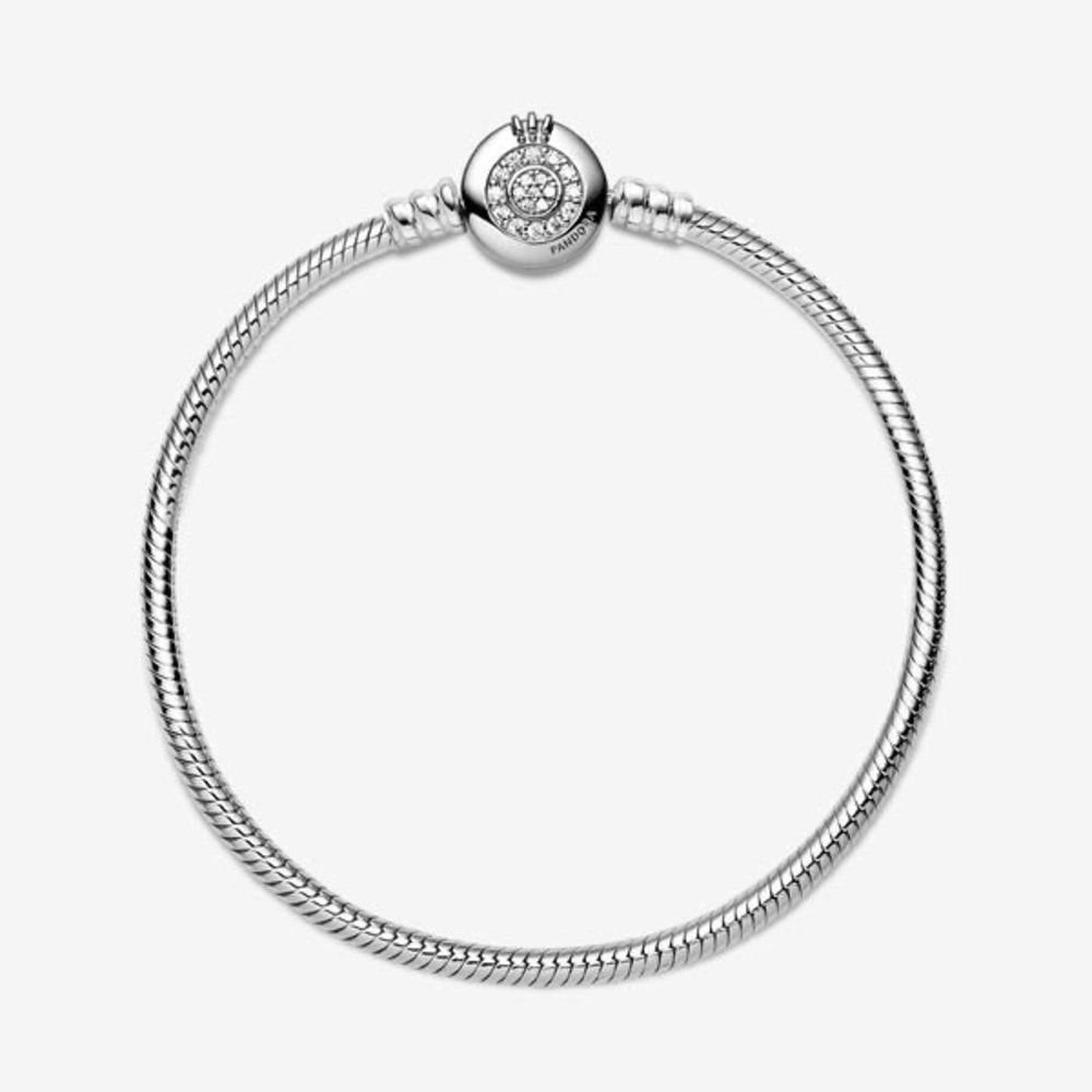Pandora Crown O Snake Chain Bracelet